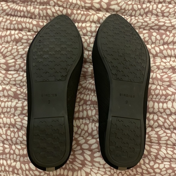 Birdies Blackbird Jet Flats Size 9 knit career casual preloved, EUC - Picture 2 of 5